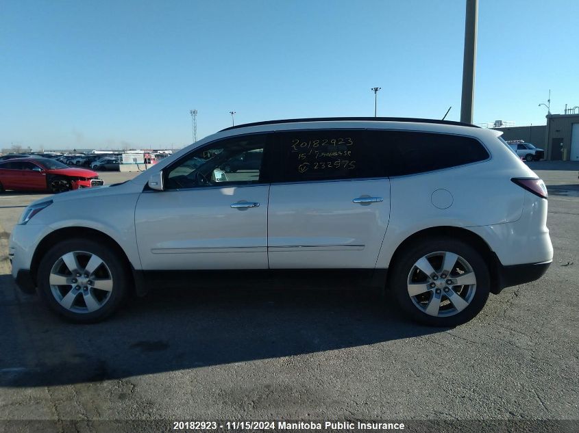 2015 Chevrolet Traverse Ltz VIN: 1GNKVJKD0FJ232575 Lot: 20182923