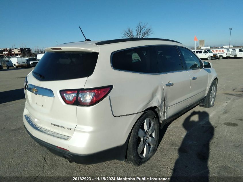 2015 Chevrolet Traverse Ltz VIN: 1GNKVJKD0FJ232575 Lot: 20182923