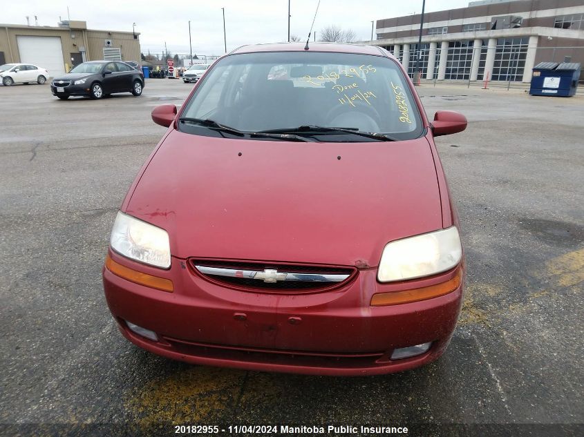 2007 Chevrolet Aveo Lt VIN: KL1TG65677B751725 Lot: 20182955