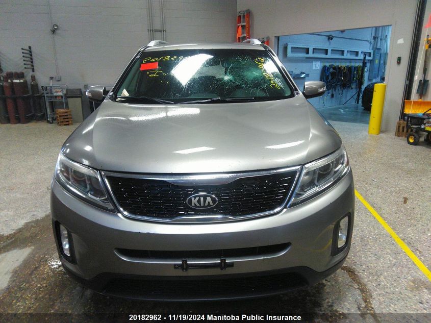 2014 Kia Sorento Lx V6 VIN: 5XYKTDA76EG482560 Lot: 20182962