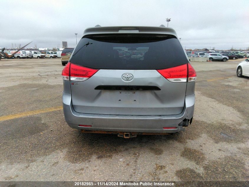 2011 Toyota Sienna Ce V6 VIN: 5TDZK3DC6BS098913 Lot: 20182985