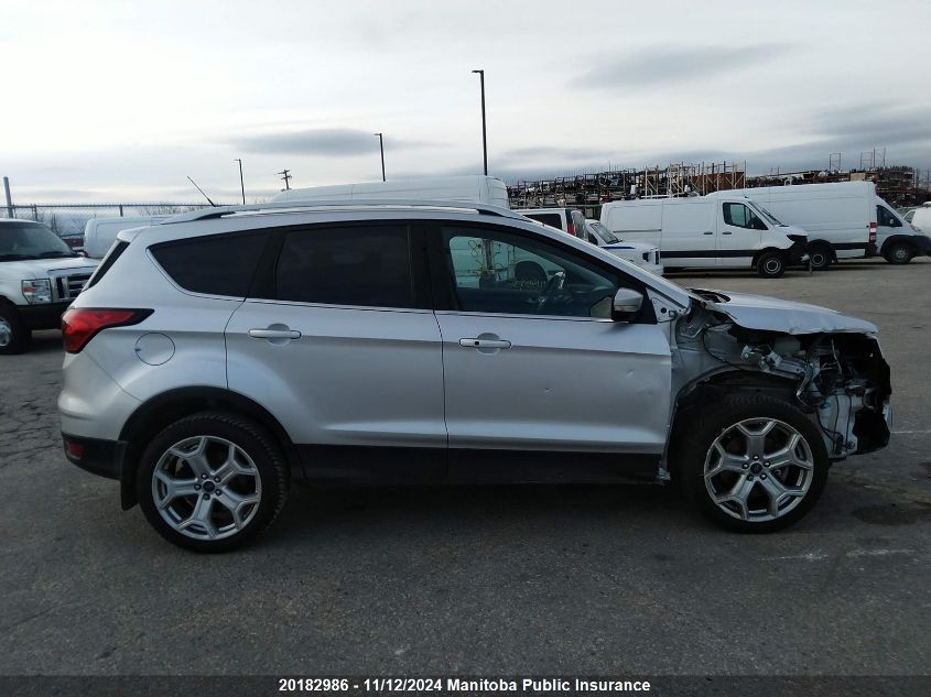 2019 Ford Escape Titanium VIN: 1FMCU9J9XKUC40604 Lot: 20182986