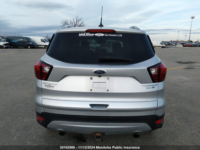 2019 Ford Escape Titanium VIN: 1FMCU9J9XKUC40604 Lot: 20182986