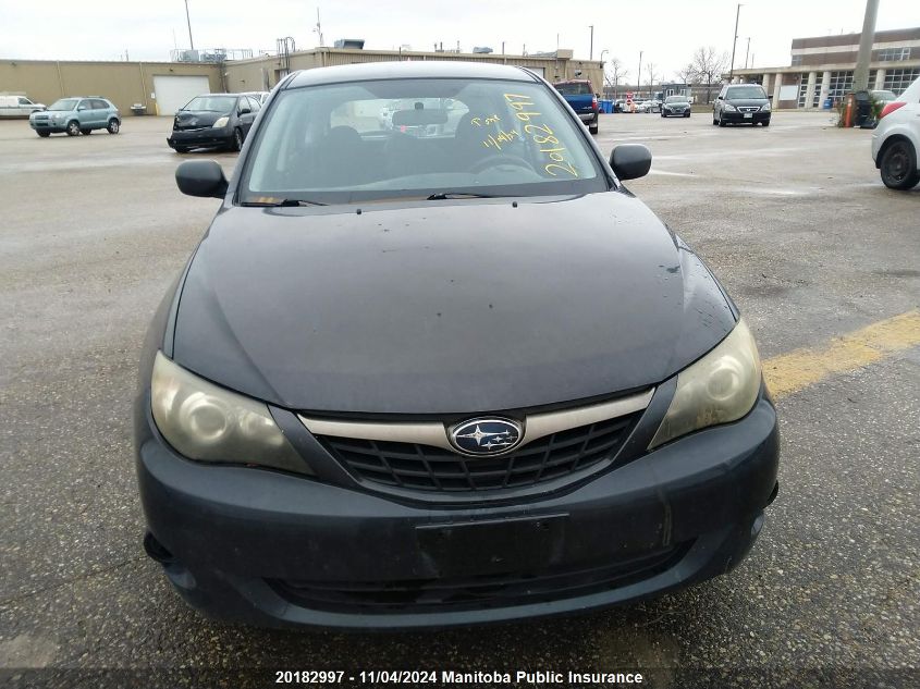 2009 Subaru Impreza 2.5I VIN: JF1GH61689H804838 Lot: 20182997