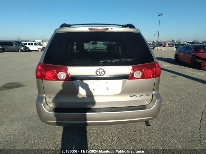 2007 Toyota Sienna Ce V6 VIN: 5TDZK29C77S053618 Lot: 20183006