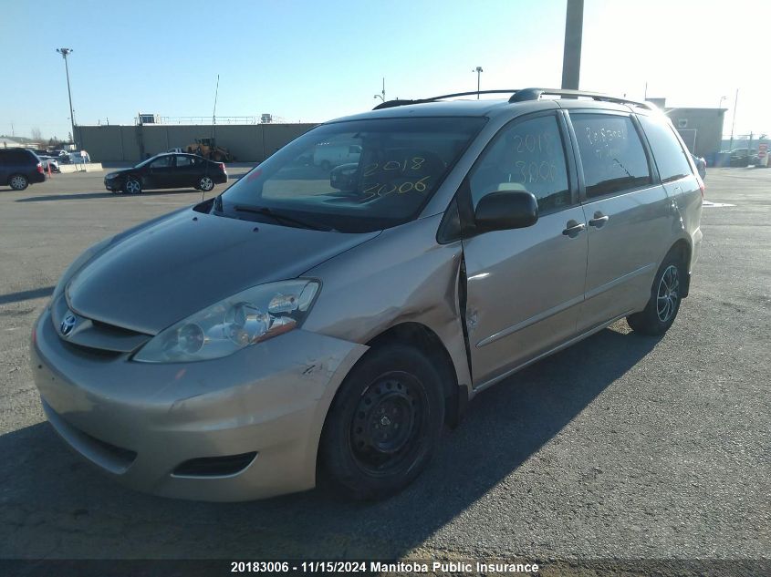 2007 Toyota Sienna Ce V6 VIN: 5TDZK29C77S053618 Lot: 20183006