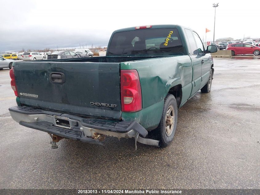 2003 Chevrolet Silverado 1500 Ext Cab VIN: 2GCEC19V331409930 Lot: 20183013