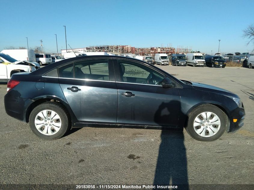 2015 Chevrolet Cruze Lt Turbo VIN: 1G1PC5SB8F7243694 Lot: 20183058