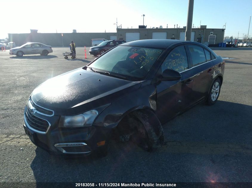 2015 Chevrolet Cruze Lt Turbo VIN: 1G1PC5SB8F7243694 Lot: 20183058