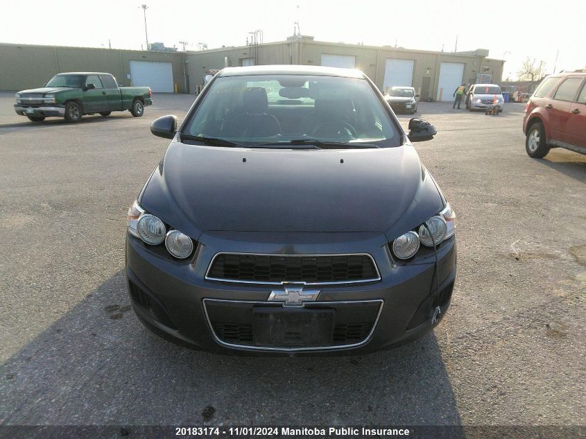 2013 Chevrolet Sonic Lt VIN: 1G1JC5EH5D4169042 Lot: 20183174