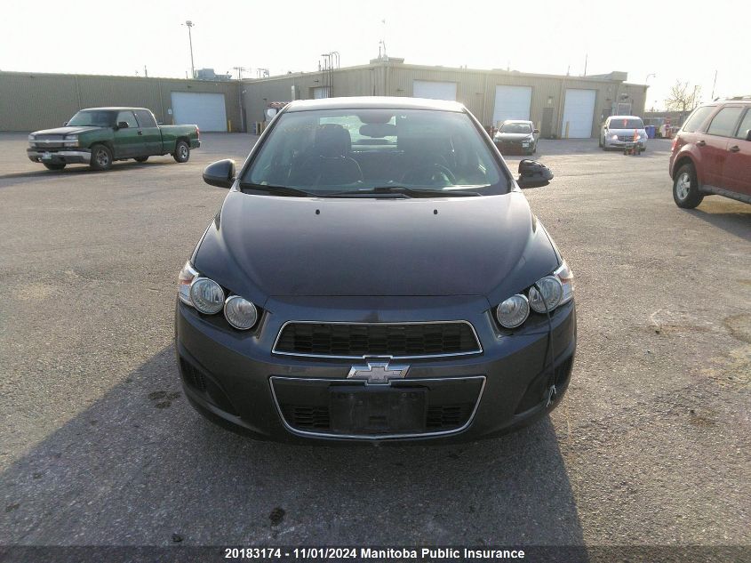 2013 Chevrolet Sonic Lt VIN: 1G1JC5EH5D4169042 Lot: 20183174