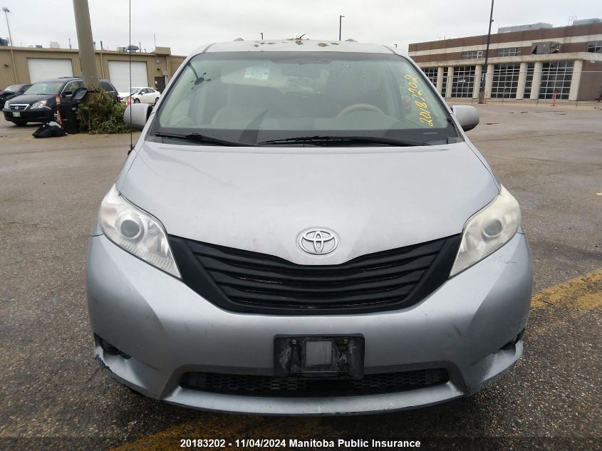 2014 Toyota Sienna Ce V6 VIN: 5TDZK3DC9ES408055 Lot: 20183202