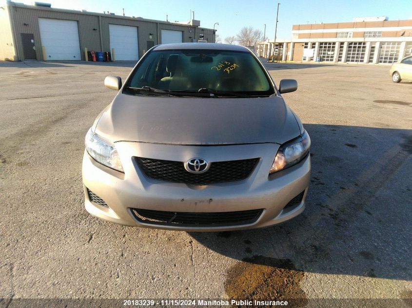 2009 Toyota Corolla Ce VIN: 2T1BU40E39C070126 Lot: 20183239