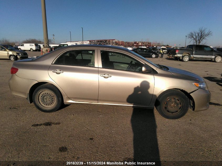 2009 Toyota Corolla Ce VIN: 2T1BU40E39C070126 Lot: 20183239