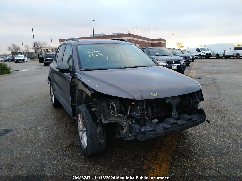 2015 Volkswagen Tiguan 2.0 Tsi VIN: WVGHV7AX8FW510431 Lot: 20183247