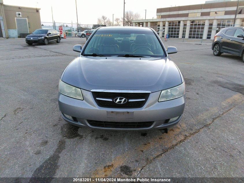 2008 Hyundai Sonata Limited V6 VIN: 5NPET46F68H325282 Lot: 20183281