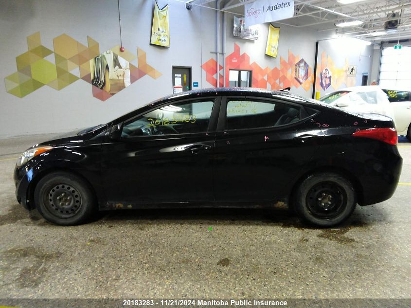 2012 Hyundai Elantra Gl VIN: 5NPDH4AE8CH136136 Lot: 20183283