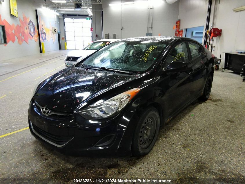 2012 Hyundai Elantra Gl VIN: 5NPDH4AE8CH136136 Lot: 20183283