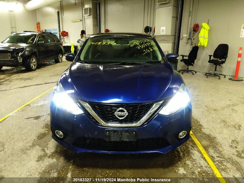 2016 Nissan Sentra 1.8 Sr VIN: 3N1AB7AP1GL663967 Lot: 20183327