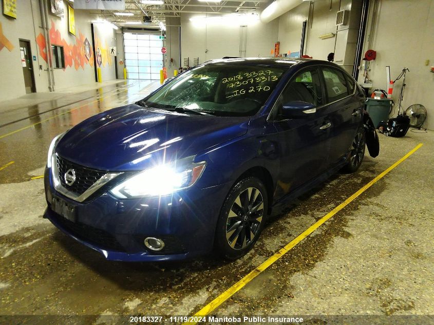 2016 Nissan Sentra 1.8 Sr VIN: 3N1AB7AP1GL663967 Lot: 20183327