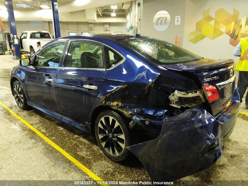 2016 Nissan Sentra 1.8 Sr VIN: 3N1AB7AP1GL663967 Lot: 20183327