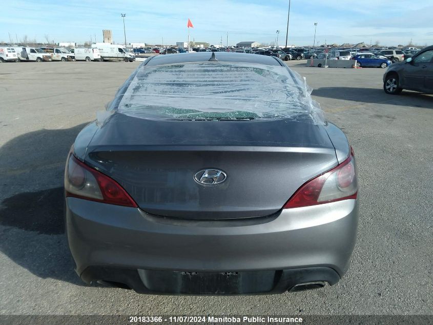 2010 Hyundai Genesis 2.0T VIN: KMHHT6KD5AU036754 Lot: 20183366