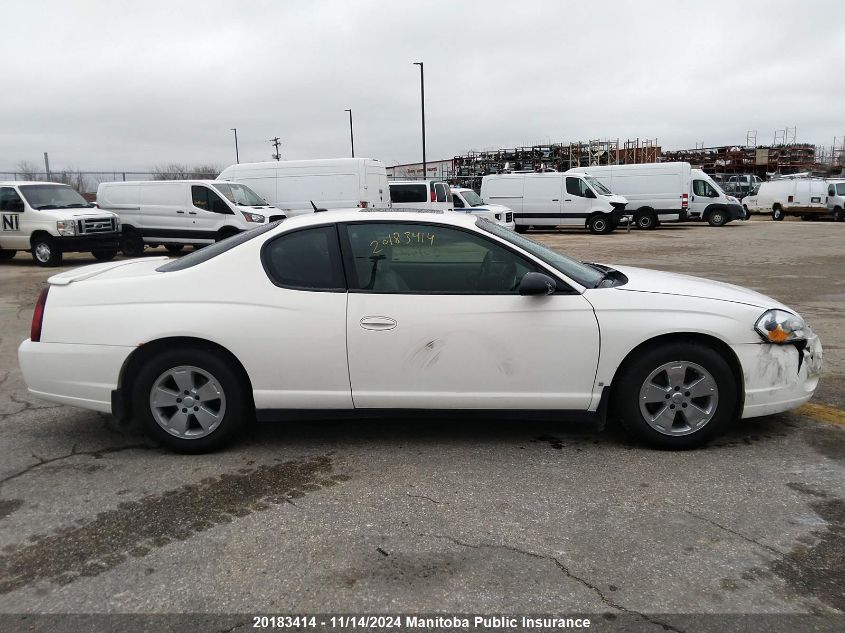 2006 Chevrolet Monte Carlo Ls VIN: 2G1WM15N869374727 Lot: 20183414