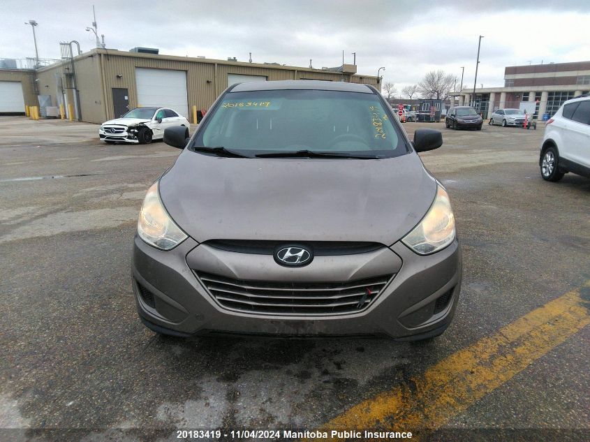 2012 Hyundai Tucson L VIN: KM8JT3AB5CU537260 Lot: 20183419