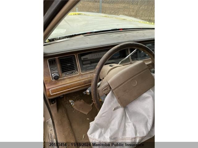 1991 Mercury Grand Marquis Ls VIN: 2MECM75F9MX658333 Lot: 20183454