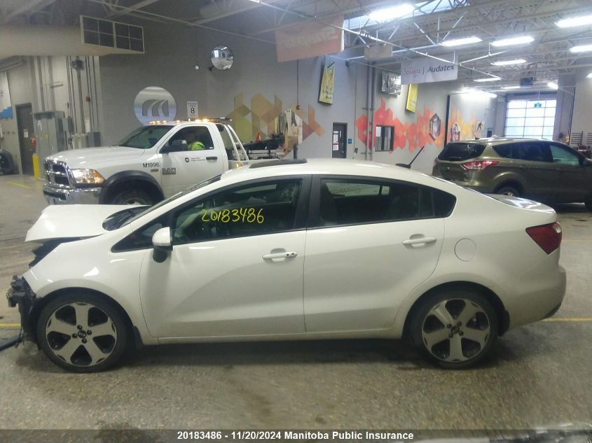 2015 Kia Rio Sx VIN: KNADN4A32F6433082 Lot: 20183486