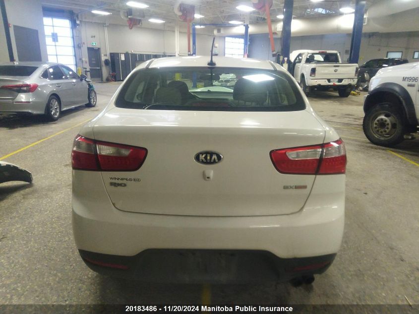 2015 Kia Rio Sx VIN: KNADN4A32F6433082 Lot: 20183486