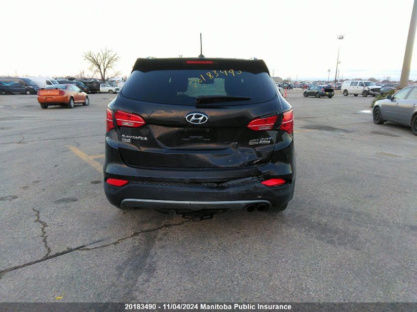 2016 Hyundai Santa Fe Sport 2.0T Se VIN: 5XYZUDLA6GG376293 Lot: 20183490