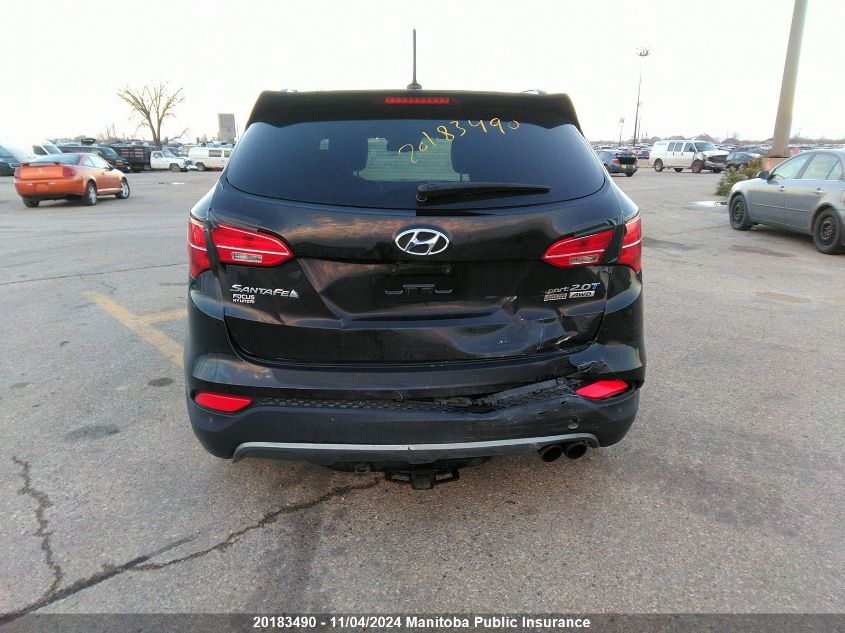 2016 Hyundai Santa Fe Sport 2.0T Se VIN: 5XYZUDLA6GG376293 Lot: 20183490