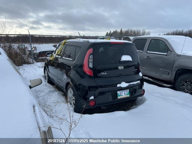 Vin: kndjp3a57g7395758, lot: 10192512, kia soul ex 20163