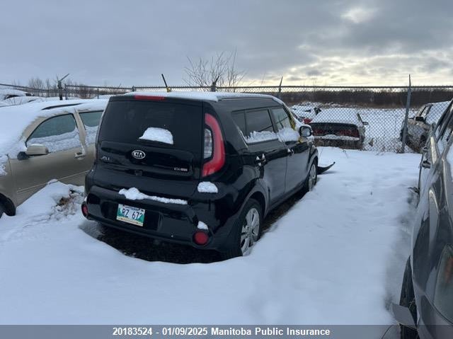 Vin: kndjp3a57g7395758, lot: 10192512, kia soul ex 20164