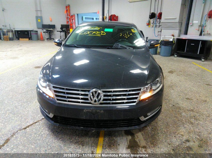 2013 Volkswagen Passat Cc 2.0 Tsi VIN: WVWBN7AN6DE502680 Lot: 20183575