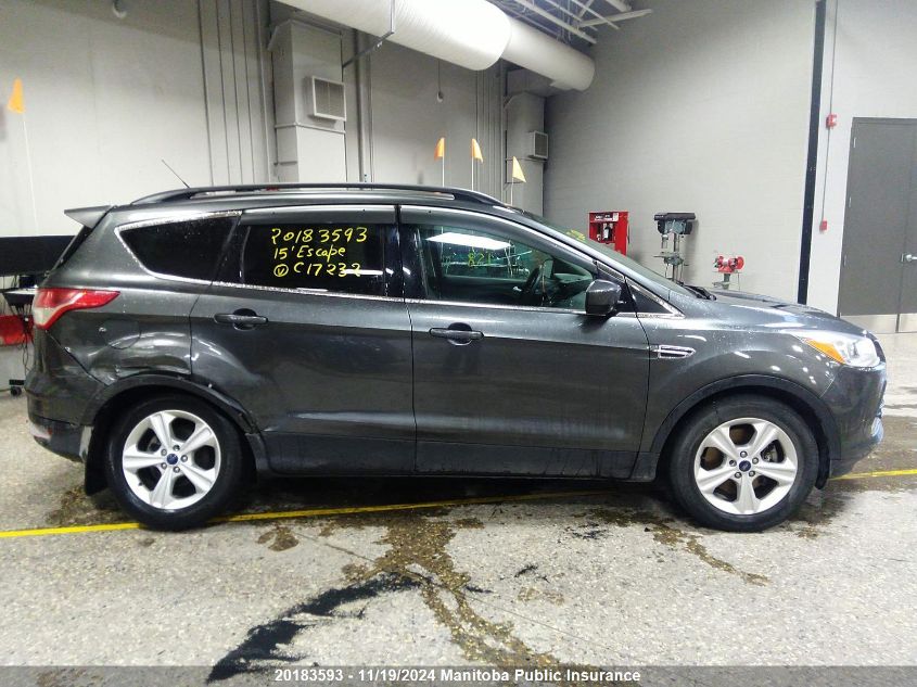 2015 Ford Escape Se VIN: 1FMCU9GX0FUC17232 Lot: 20183593