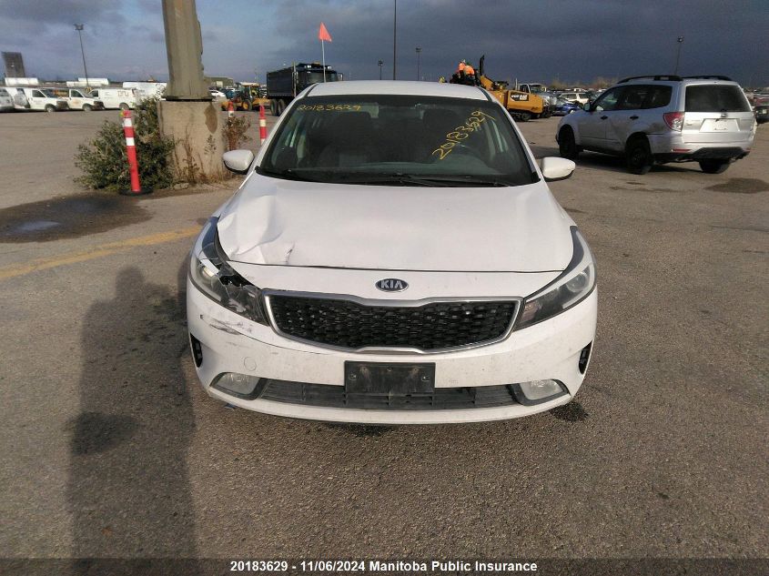 2018 Kia Forte Lx+ VIN: 3KPFL4A77JE244077 Lot: 20183629