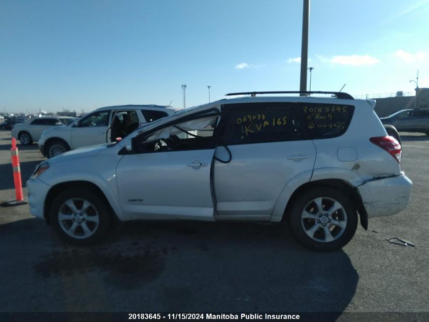 2011 Toyota Rav4 Limited V6 VIN: 2T3DK4DV2BW064077 Lot: 20183645