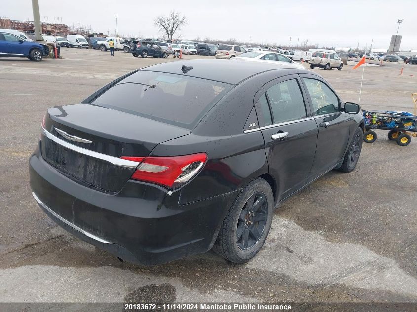 2012 Chrysler 200 Lx VIN: 1C3CCBAB7CN114542 Lot: 20183672