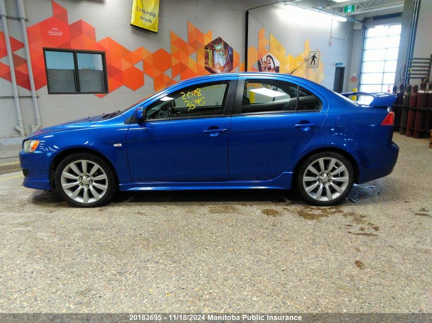 2009 Mitsubishi Lancer Gt VIN: JA3AU86W59U602156 Lot: 20183695