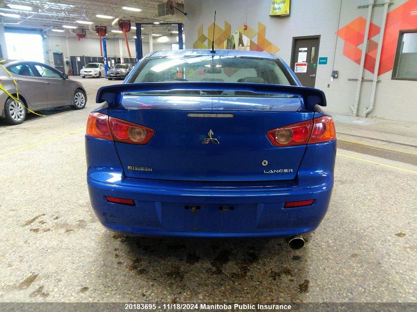 2009 Mitsubishi Lancer Gt VIN: JA3AU86W59U602156 Lot: 20183695