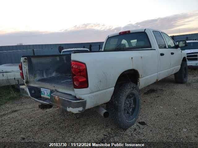 2007 Dodge Ram 3500 Laramie Quad Cab VIN: 3D7MX38C57G731581 Lot: 20183730