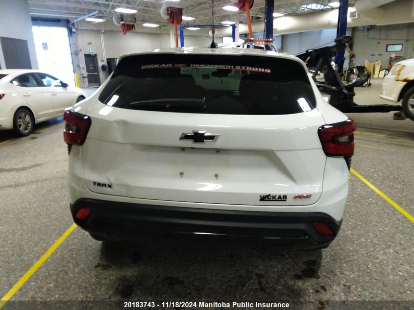 2024 Chevrolet Trax Rs VIN: KL77LGE29RC060070 Lot: 20183743