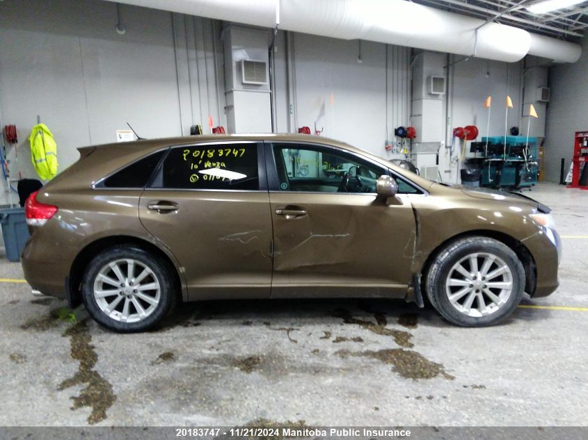 2010 Toyota Venza VIN: 4T3BA3BB9AU011078 Lot: 20183747