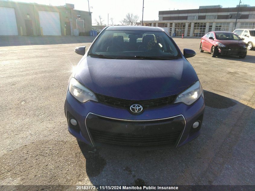 2015 Toyota Corolla S VIN: 2T1BURHEXFC229379 Lot: 20183772