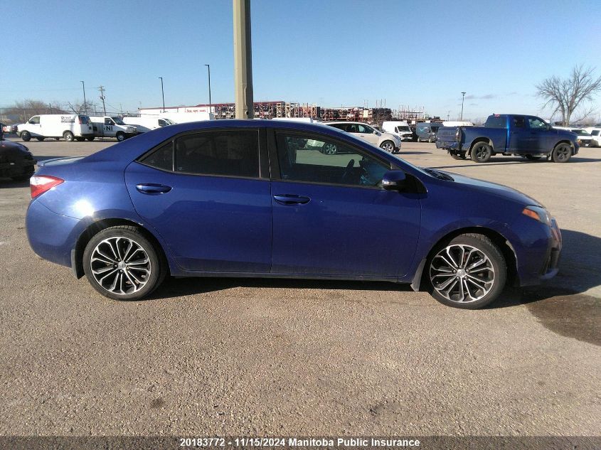 2015 Toyota Corolla S VIN: 2T1BURHEXFC229379 Lot: 20183772