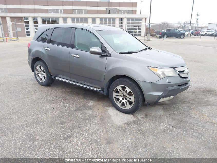 2008 Acura Mdx VIN: 2HNYD28218H003483 Lot: 20183788