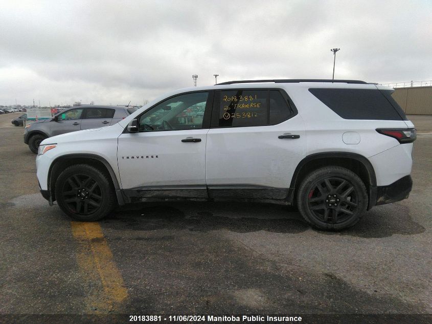 2020 Chevrolet Traverse Premier VIN: 1GNEVKKW5LJ253812 Lot: 20183881