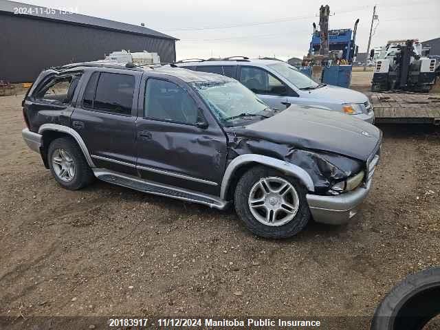 2002 Dodge Durango Slt Plus VIN: 1B4HS58N02F182614 Lot: 20183917